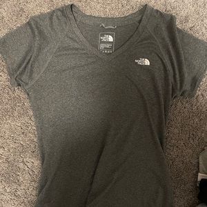 North face grey t shirt